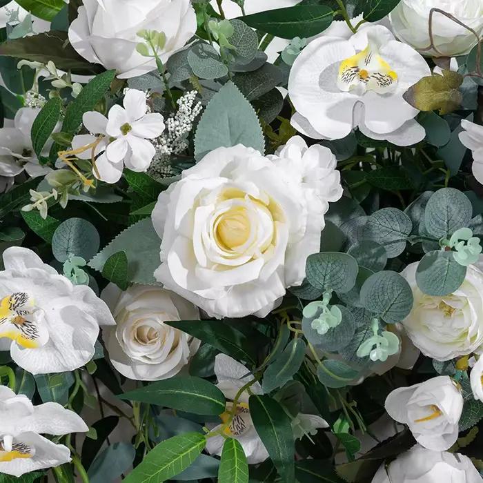 Nouveau lancement ! Fleurs artificielles murales : Solution complète pour les décors de mariage
