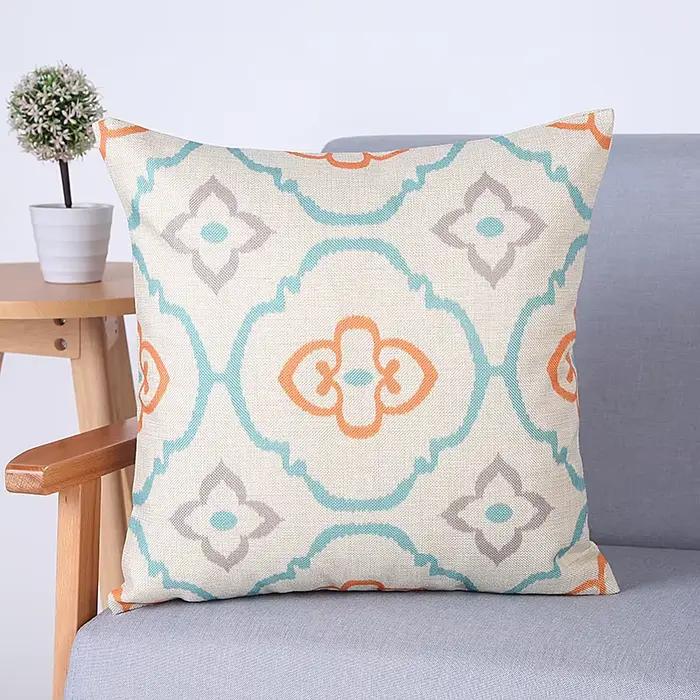 Juste de coussin géométrique pour la décoration de la maison