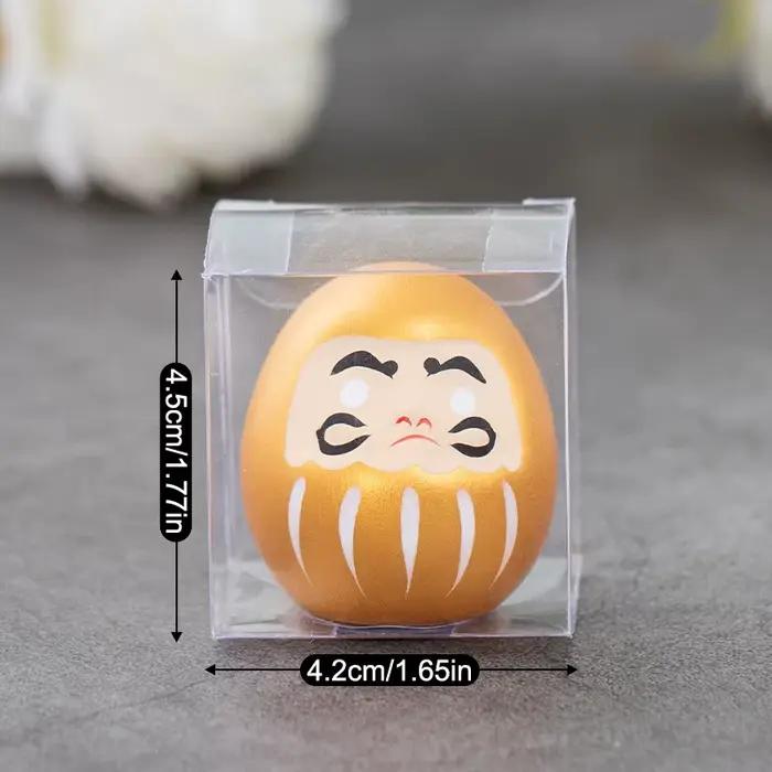 Z. Artisanat de poupée Daruma en céramique japonaise