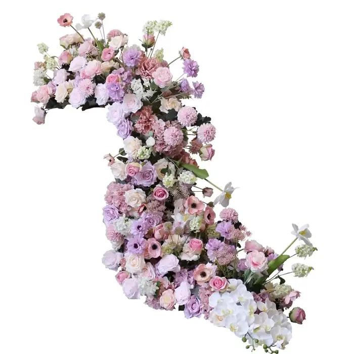 Plafond Suspendu Floral pour Arrière-Plan de Mariage