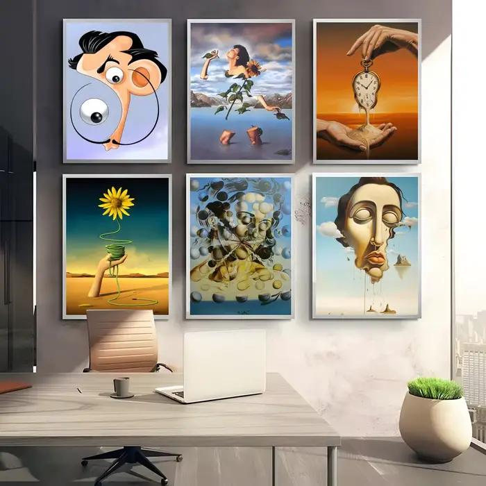 Affiche d'art surréaliste de Salvador Dali