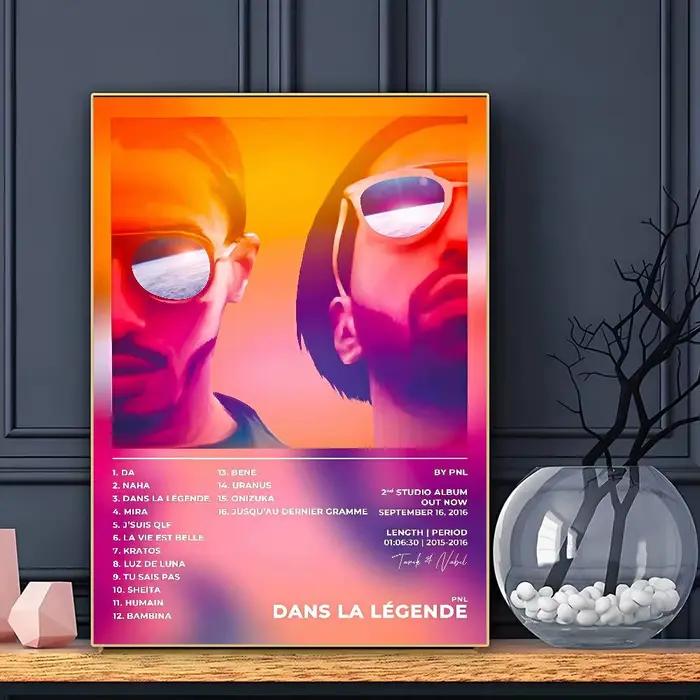P-PNL affiche HD Art collant mur étanche maison salon Bar décoration