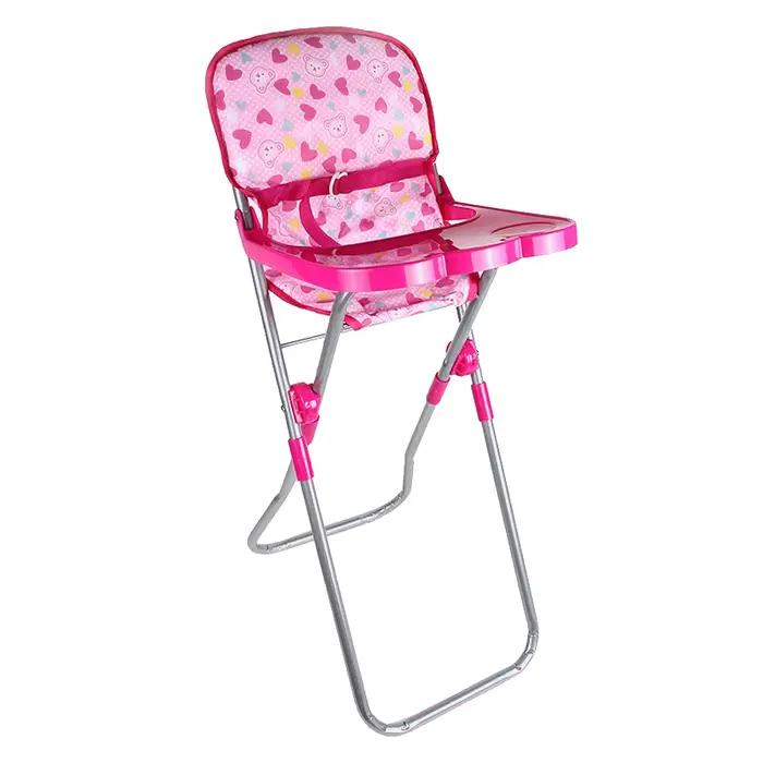 DollNursery – Chaise haute de salle à manger en ABS pour poupée Reborn de 9 à 12 pouces, accessoires pour poupée Mellchan