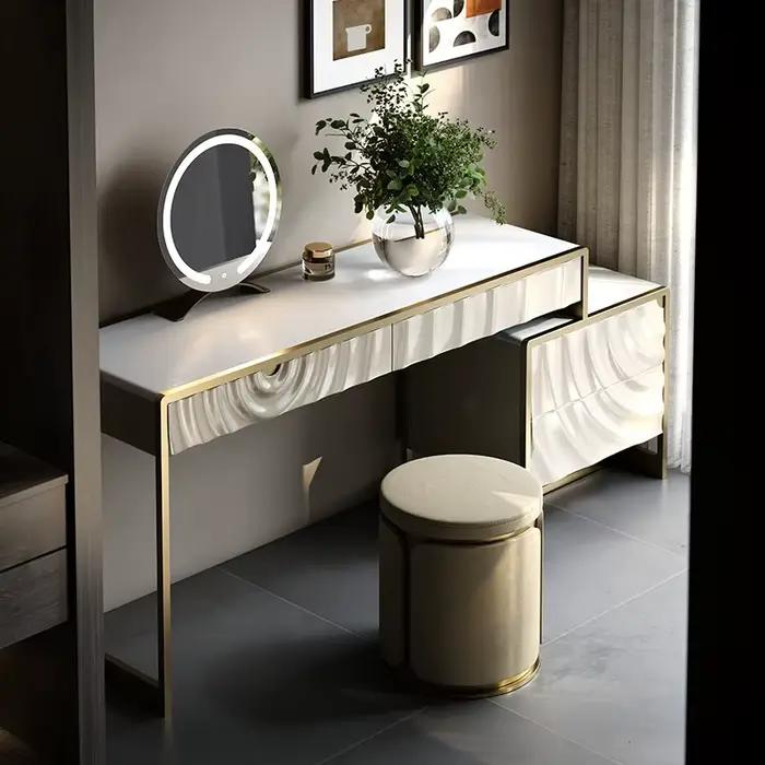 Miroir dames coiffeuse bijoux affichage confortable moderne