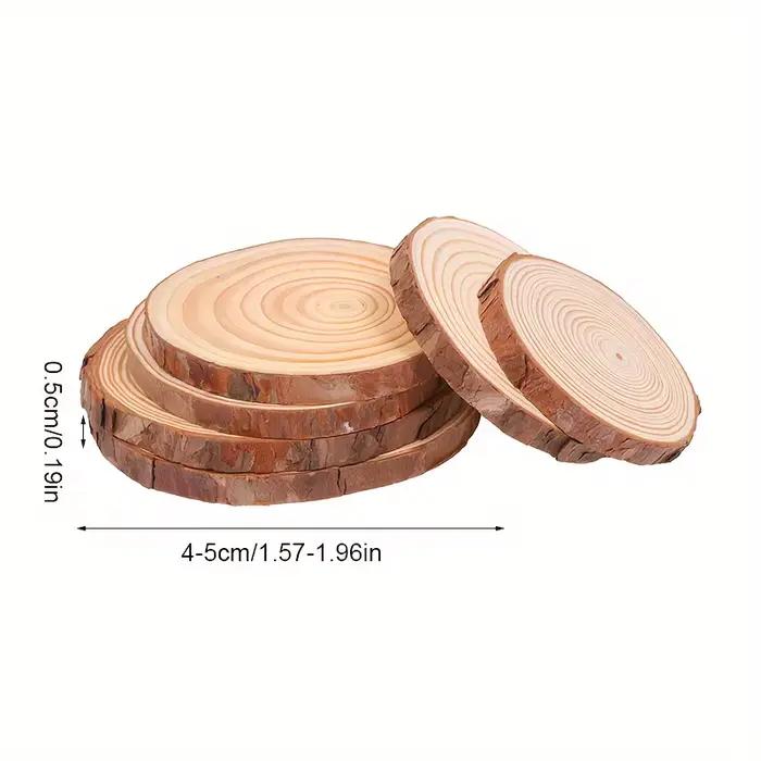 10 sous-verres en bois