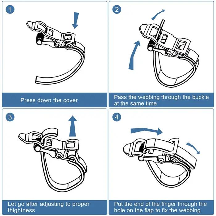 1 paire de pédales de cyclisme en Nylon, Clips d'orteils, sangles pour Fixie, accessoires de vélos de montagne, pédale de vélo