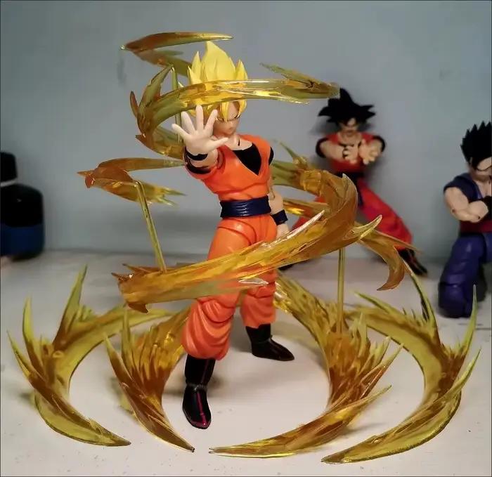 Pièces d'effet de vent à effet d'âme, flux d'air tourbillon Dragon Ball Shf Sic, figurine universelle
