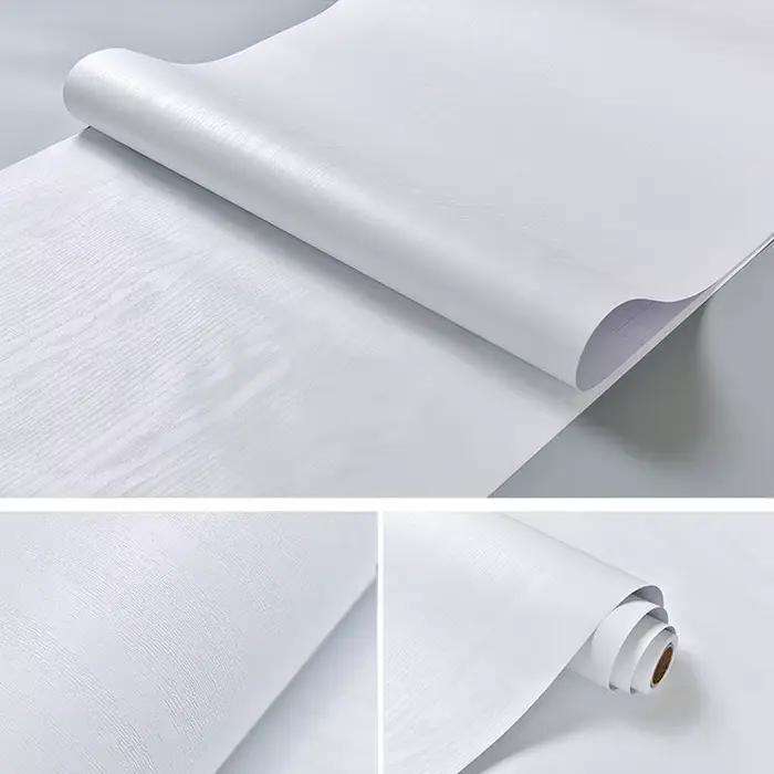 Papier peint moderne à rayures en bois pour la maison