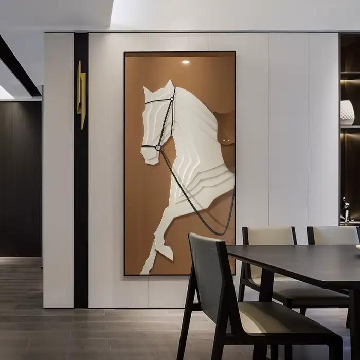 Affiches et impressions sur toile de chevaux de luxe modernes