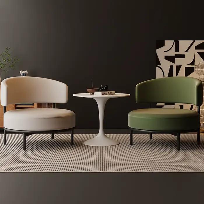 Fauteuils de salon vert Cuddle