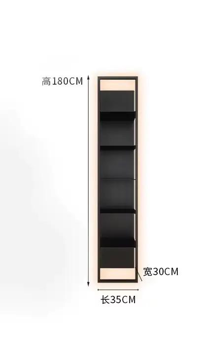Nouvelle étagère murale Simple avec lumière