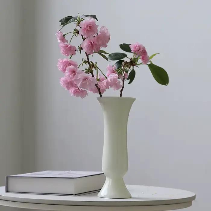 Nouveau Vases en céramique de Style chinois Antique décor à la maison ornements salon Pots de fleurs hydroponiques
