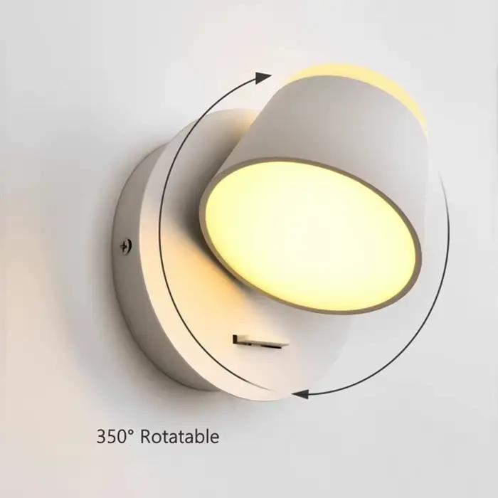 Lampe murale de chevet pour chambre à coucher