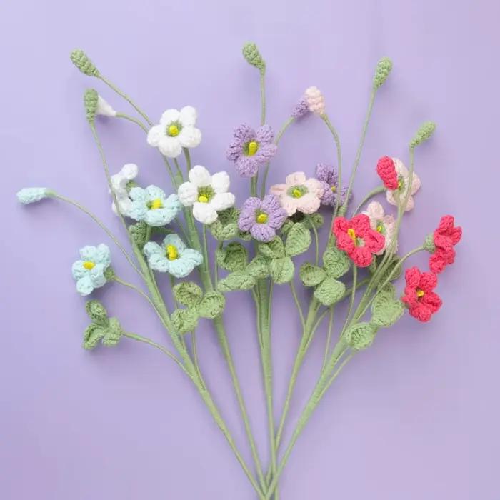 Bouquet au Crochet Oxalis mignon