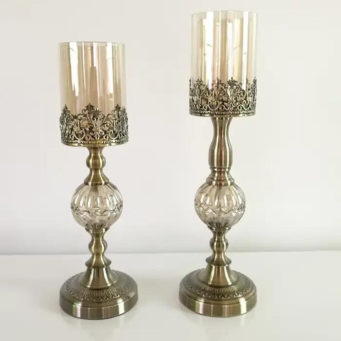 Bougeoir en cristal européen