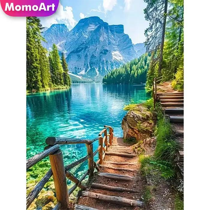 Momoart chat diamant peinture Animal coloré