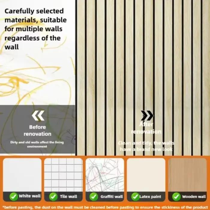 Papier peint auto-adhésif épais brun à motif quadrillé