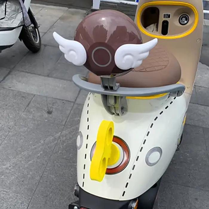 Décoration de voiture avec vue arrière