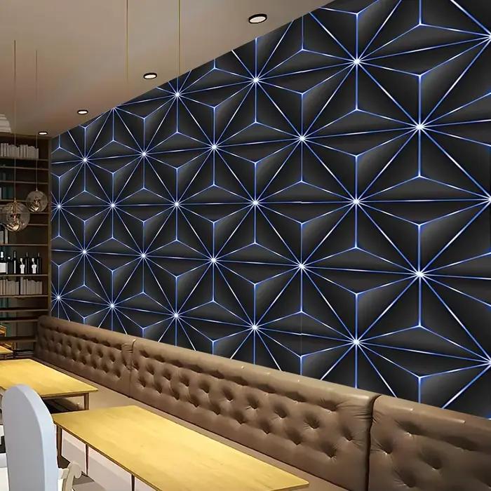 Papier peint 3D moderne auto-adhésif pour cuisine chambre salon études bureau commerce divertissement ménage résistant à l'eau moisissures feu occassions spéciales