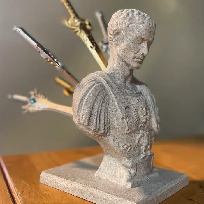 Organisateur de bureau de Sculpture Vintage pour les amateurs d'art