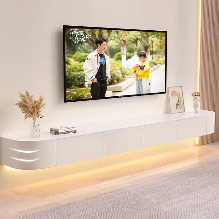 Mur Moun rustique Tv stands moderne nordique beauté à la mode Tv stands Premium français Meuble Tv Suspendu meubles pour salon