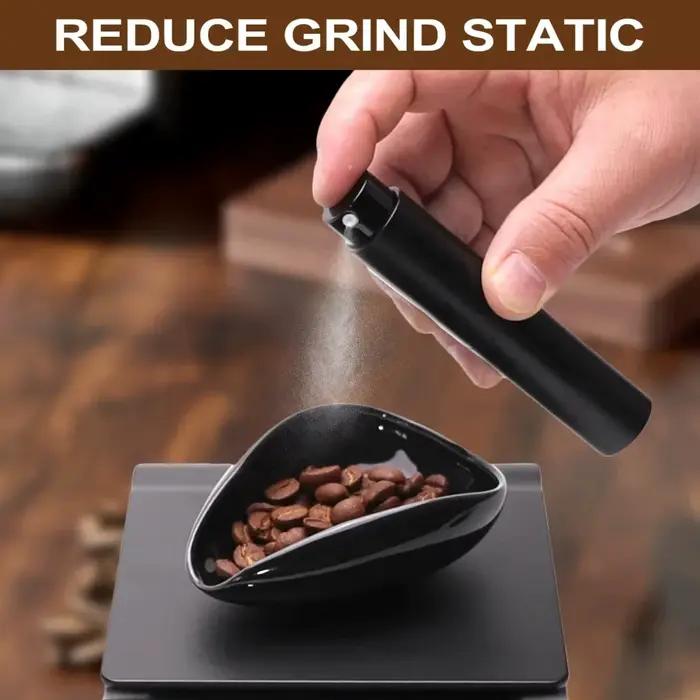 Accessoire pour café et thé, tasse en céramique, flacon pulvérisateur, plateau de mesure, outil multi-usages pour la préparation de l'espresso, pour la maison, le barista, la cuisine