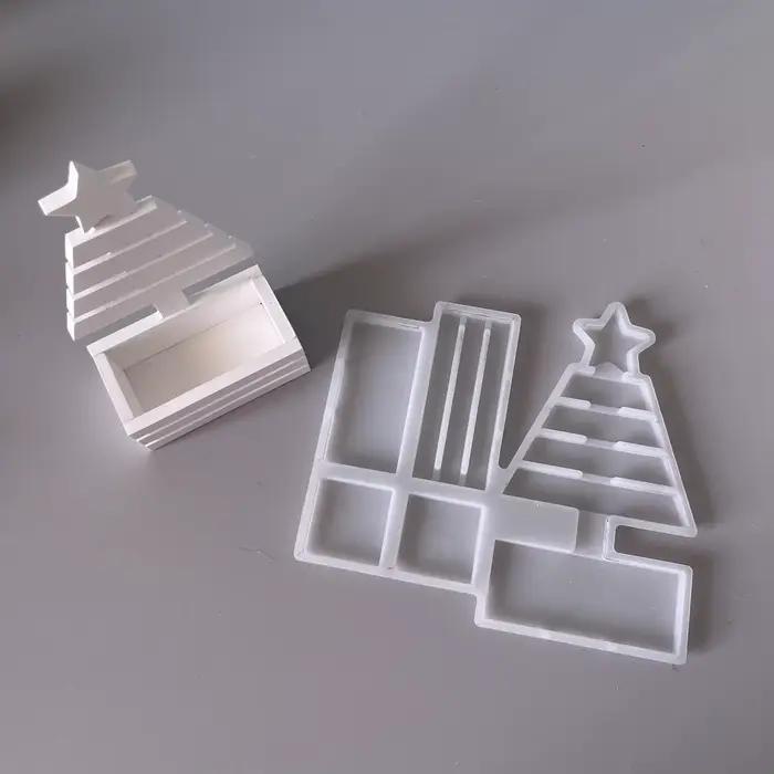 Moule de rangement d'arbre de noël en Silicone