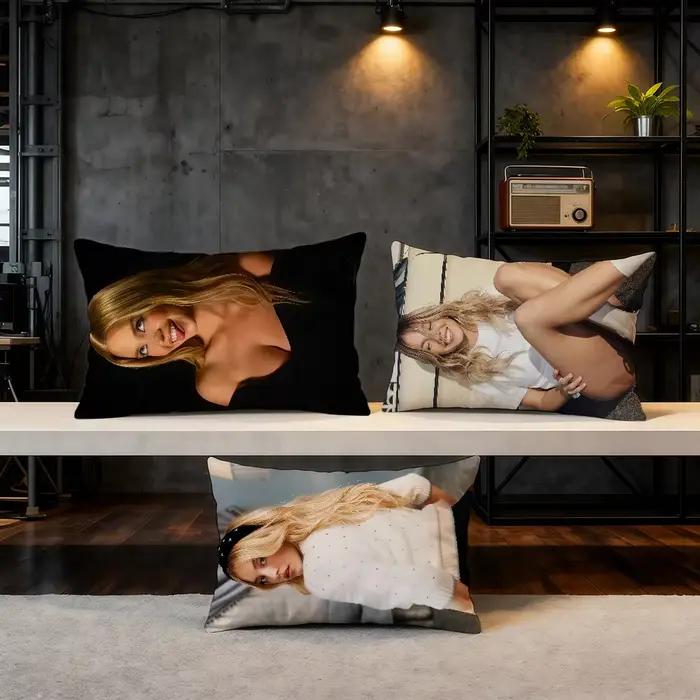 Housse de coussin Actor s-sydney s-weeney, produit frappé, pour la maison, le canapé, le salon, taie d'oreiller décorative douce Double face