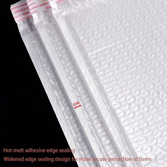 Enveloppes rembourrées XR blanches, taille 9.5x6 pouces, taille moyenne, emballage opaque, sacs d'expédition étanches à fermeture automatique