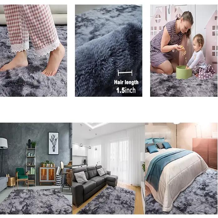 Tapis de grande surface pour salon