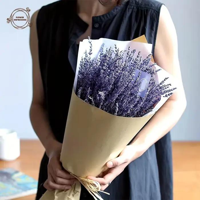 Bouquets de fleurs de µséchées naturelles, fleurs artificielles, décoration pour la maison, le bureau, la fête de mariage, les vacances, les cadeaux, les accessoires de photographie