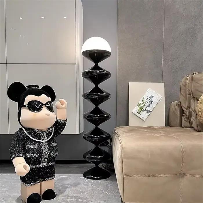 Lampe de sol moderne et minimaliste, idéale pour les tables de chevet, les canapés et les lampes de sol, éclairage intérieur, lustres, luminaires