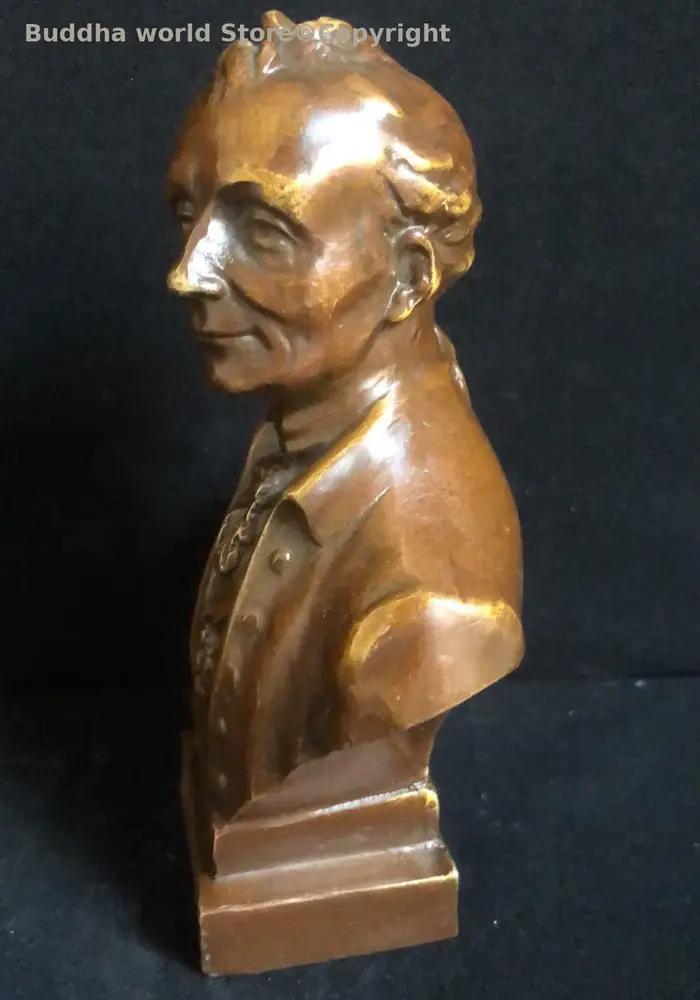 Collection d'art Russie militaire écrit, tsar de compromis russe, tenter Vasilyevich Suvorov, statue en bronze illimitée, Moscou