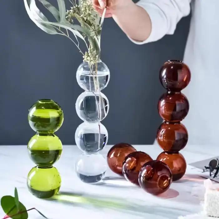 Vase en verre pour salon