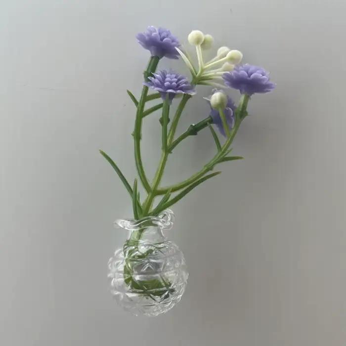 Mini-vases magnétiques pour réfrigérateur