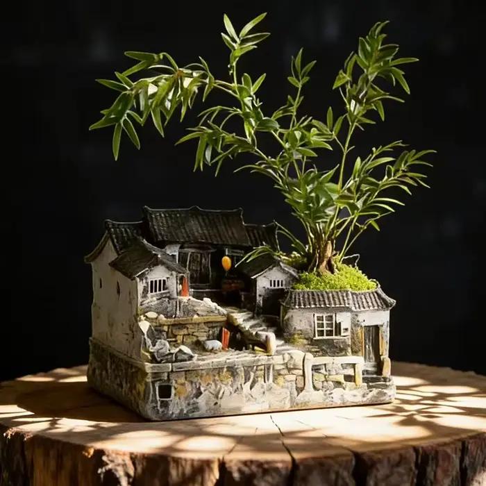 Ornement de décoration micro-paysagère