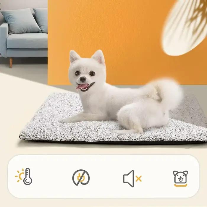 Coussinets auto-chauffants pour animaux de compagnie, couverture pour chiot, coussin chaud, lit réfléchissant, tapis chauffant pour chat, tapis de couchage confortable pour animaux de compagnie, pour 
