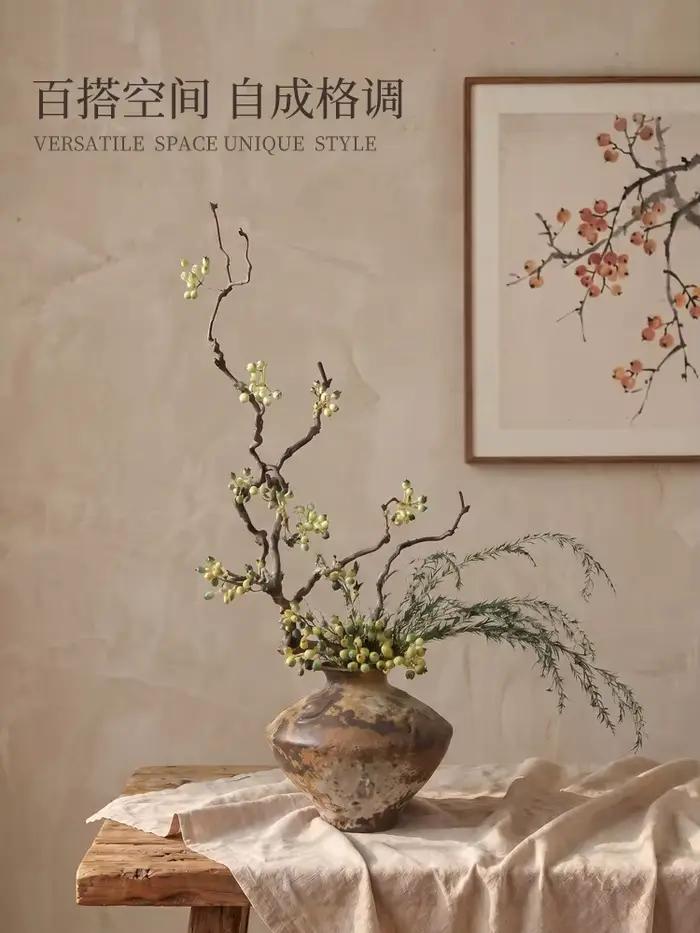 Vase décoratif haut de gamme Wabi Sandy Wind