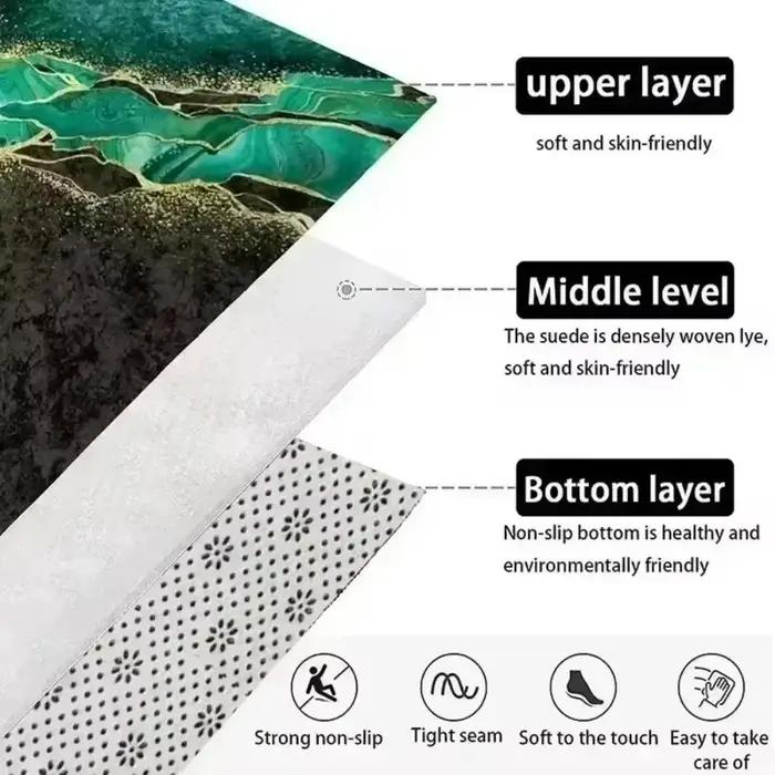 Tapis rond imprimé en peau de vache