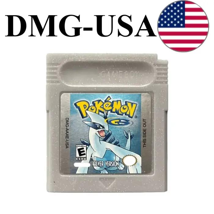 Cartouche de jeu Pokémon Rare en anglais, jeu de rôle rétro, 7 versions classiques pour Game Boy Color GBC, carte de jeu vintage, version USA