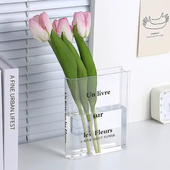 Vase à fleurs créatif intégré en PET