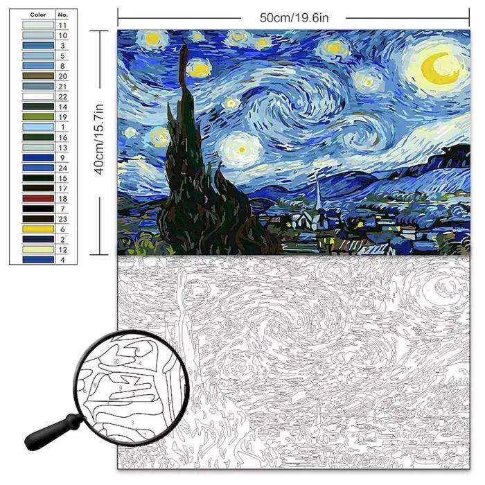 Van Gogh – peinture par numéros
