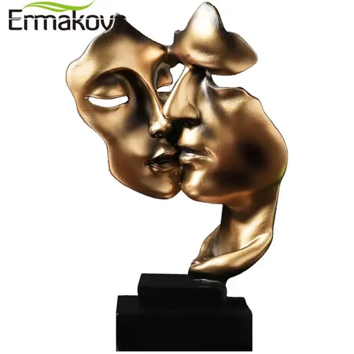 ERMAKOVA – Sculpture de visage humain en résine