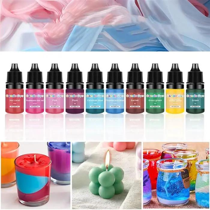 Pigment de bougie de soja non toxique, colorant liquide d'avertissement, colorant de soja, fournitures exécutives de bougies de embaude Regina, avertissement bricolage, 33 couleurs