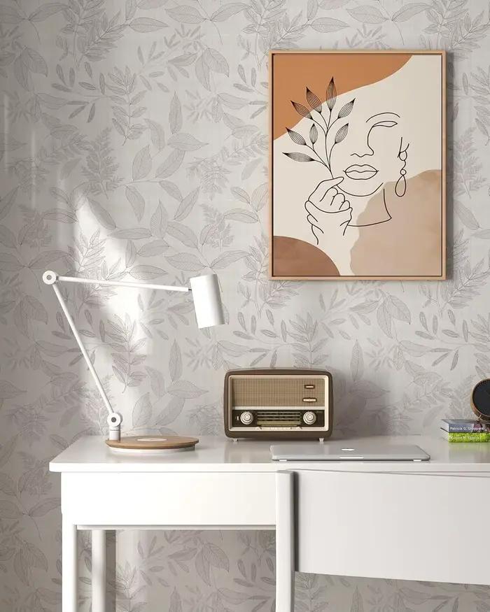 Papier peint auto-adhésif amovible Vintage Boho
