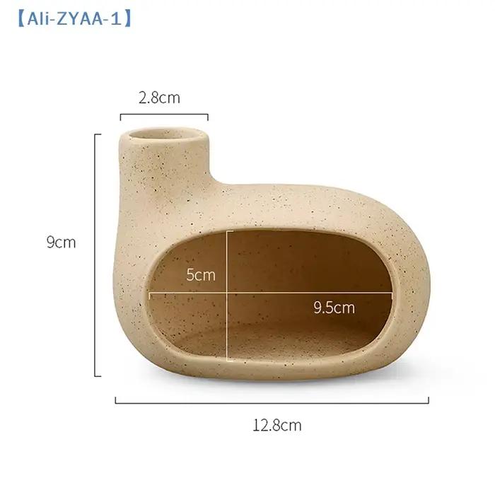 【ZYAA-1】1 pièce Brûleur d'encens conique en céramique, support pour Palo Santo, pour la maison, le yoga, la ferme, le bureau et les cadeaux de pendaison de crémaillère