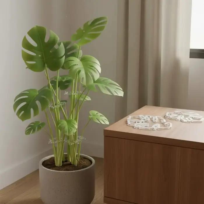 Support robuste pour plantes - Pinces pliantes robustes pour tiges