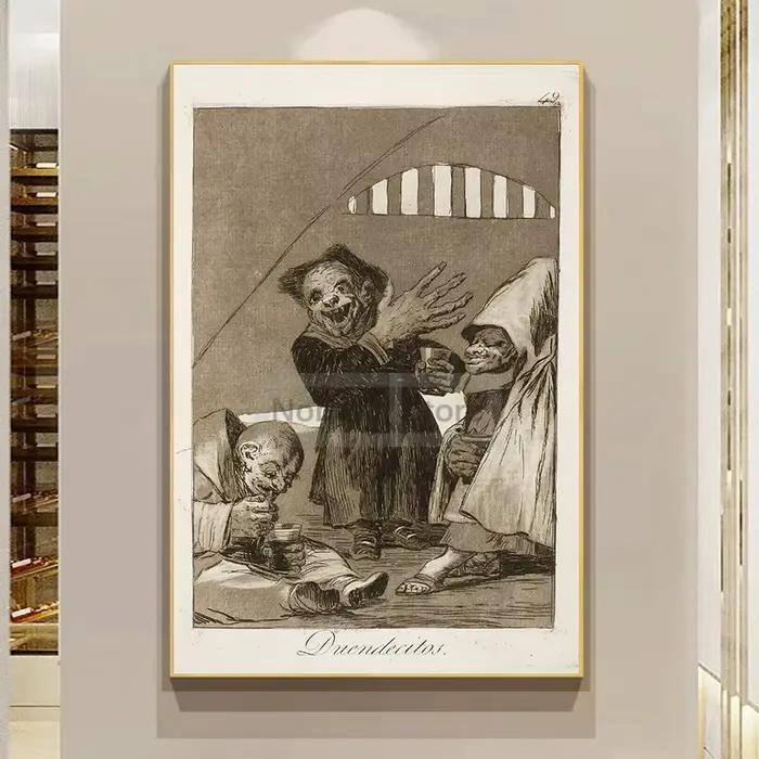 Affiche de Gravure sur Toile de Francisco Goya