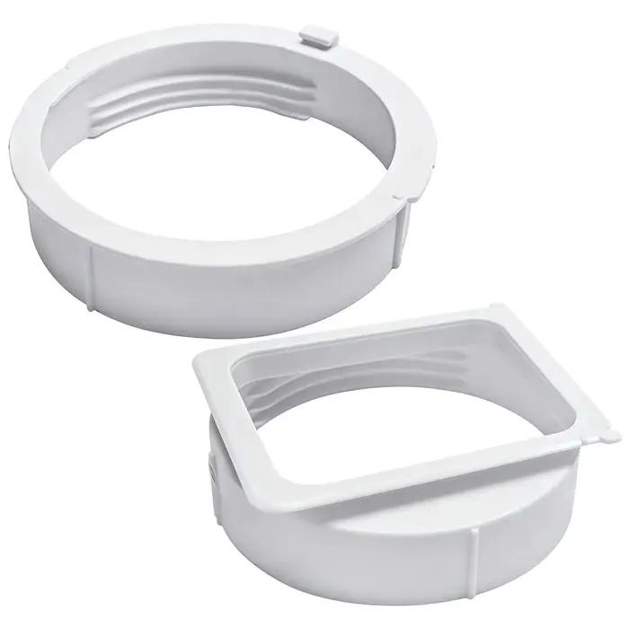 Connecteur de tuyau de climatiseur 15 cm, adaptateur pour climatiseur portable, connecteur de tuyau pour climatiseur domestique, intérieur, cuisine, unité de fenêtre, chambre