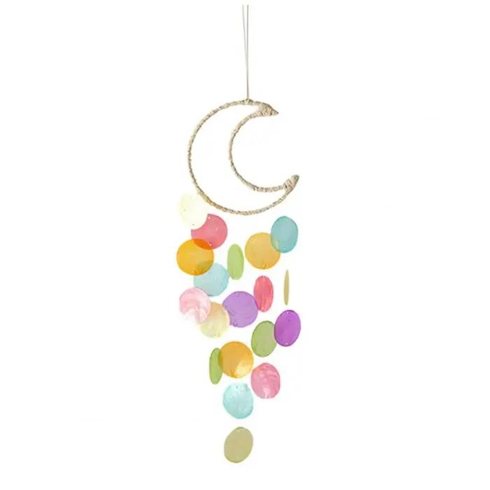 INS – carillons éoliens de rêve en coquillage naturel pour décoration de maison pour enfants